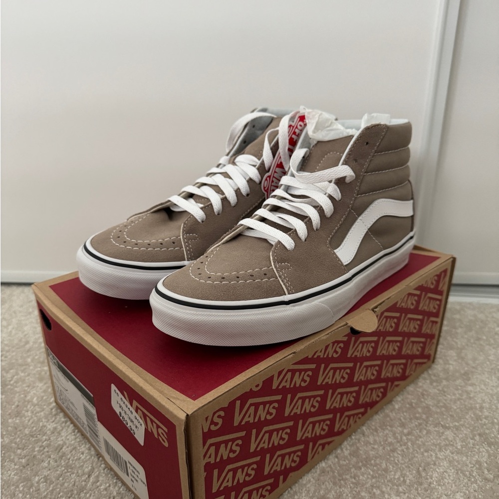 NWT Vans Sk8-Hi Desert Taupe